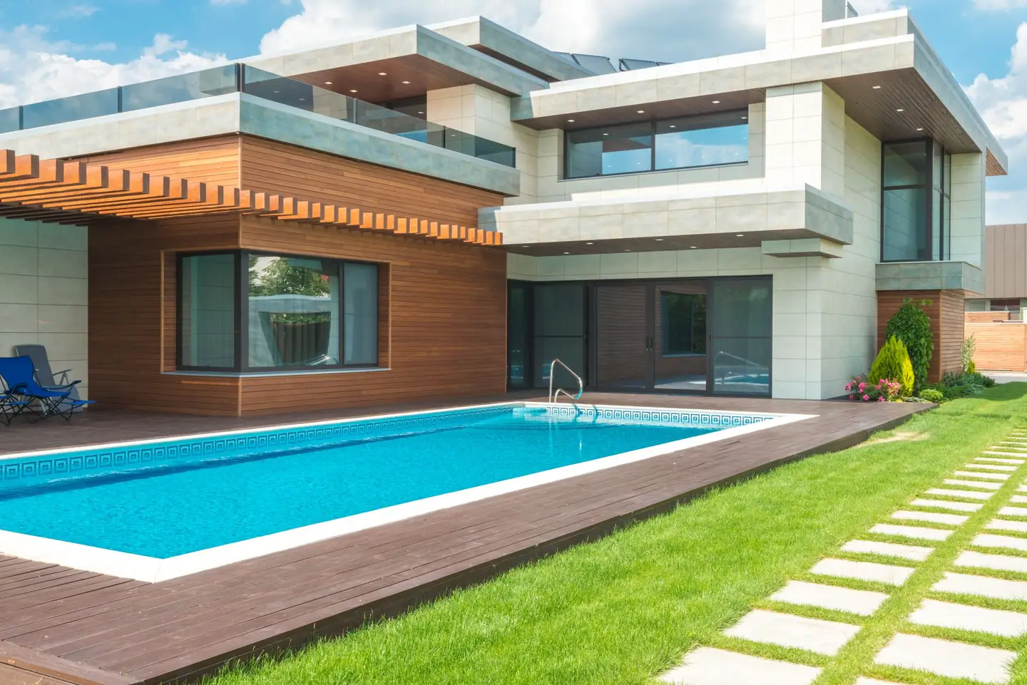 Swimming pool built in St Ives, NSW